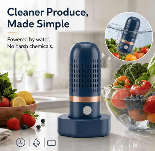 FreshPod Produce Cleaner - Portable Fruit And Vegetables