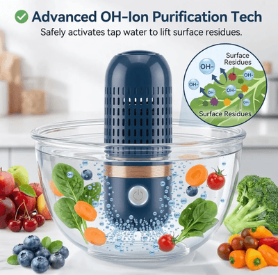 FreshPod Produce Cleaner - Portable Fruit And Vegetables