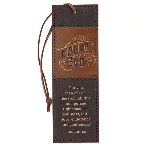 Christian Leather Bookmark