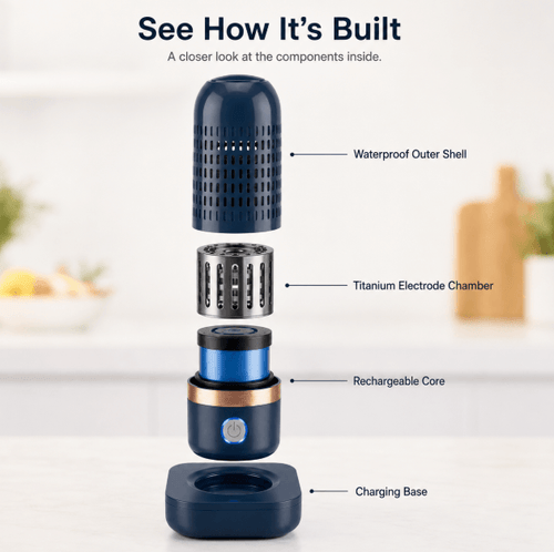 FreshPod Produce Cleaner - Portable Fruit And Vegetables