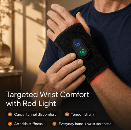 EaseWrap – Cordless Red & Near-Infrared Wrist Wrap