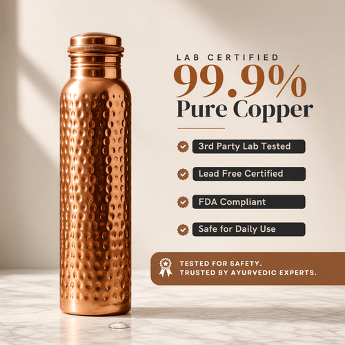 Pure Copper Water Bottle
